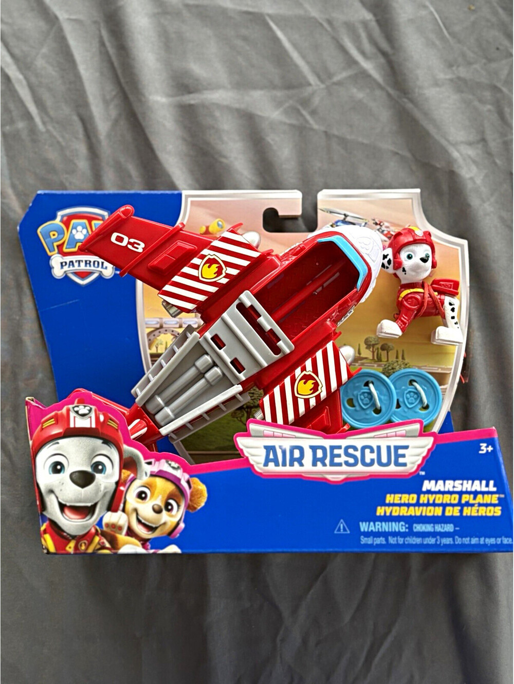 PAW Patrol Air Rescue Marshall Hero Hydro Plane Playset w/ Figure